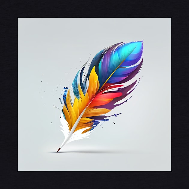 Quill feather pen design by simonebonato99@gmail.com